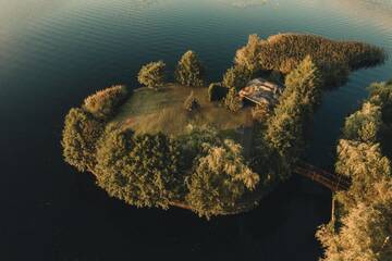 Фото номера Дом с 1 спальней Дома для отпуска Island Senču Sils г. Priedkalne 34